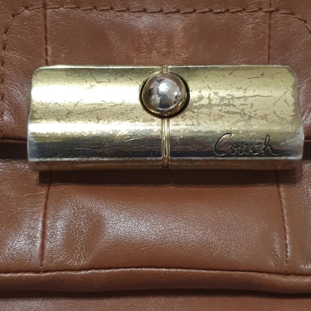 COACH Y2K Tawny Kristin Hobo Soft Leather Bag - Picture 4 of 9